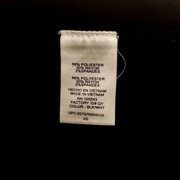 Peter Som for DesignNation Black & White Stripe Skirt – XS - Picture 4 of 5